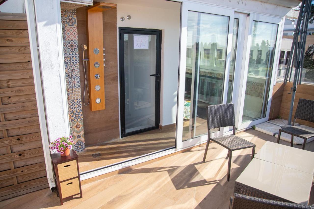 Alojamientos Puerta Palma Con Vistas Y Parking Badajós Exterior foto